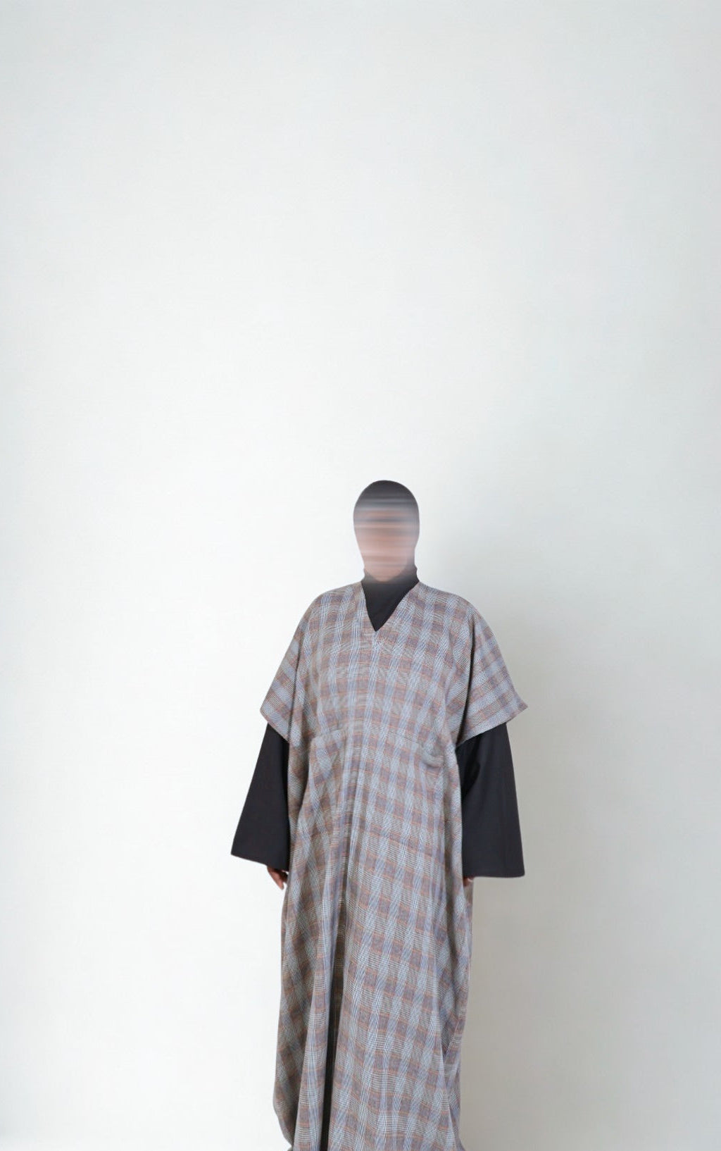 YUM — Abaya Sans Manches - tartan