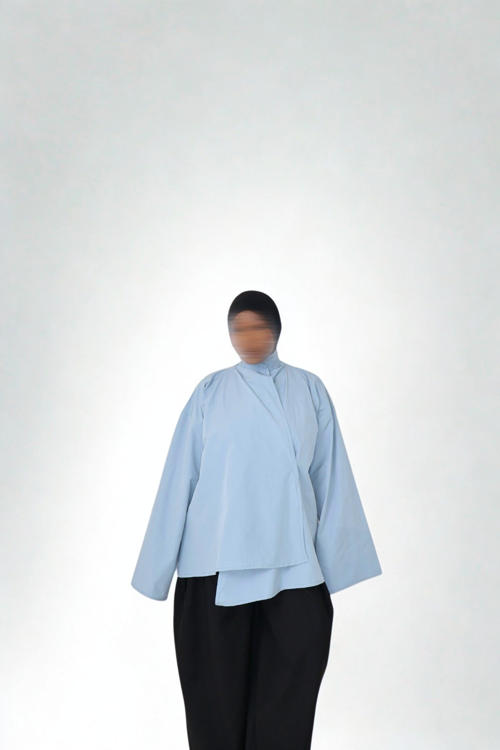 NURA — Top Déstructuré - bleu