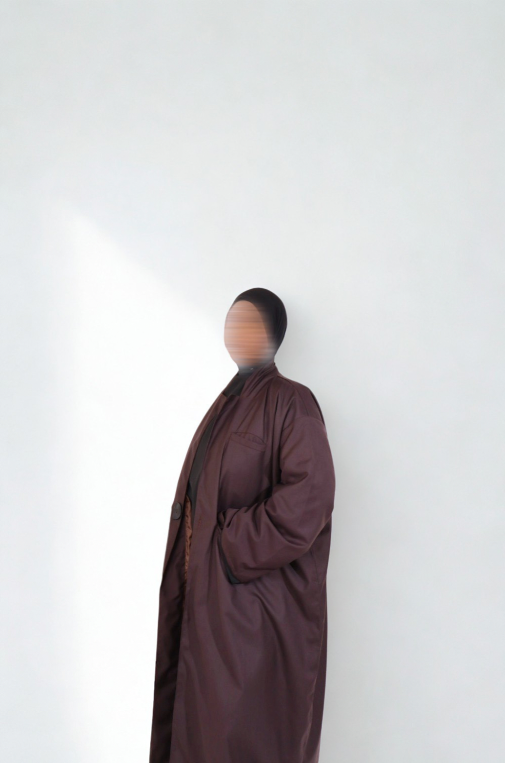 AZRA — Abaya Blazer - marron