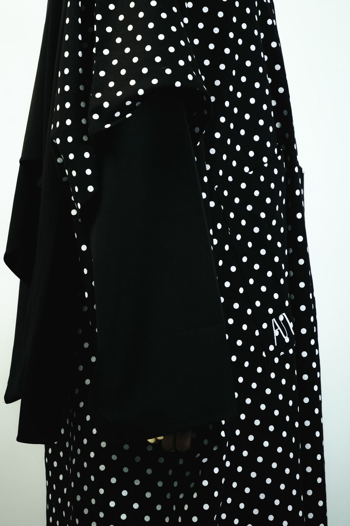 YUM — Abaya Sans Manches - polka dot