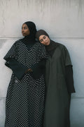 YUM — Abaya Sans Manches - polka dot