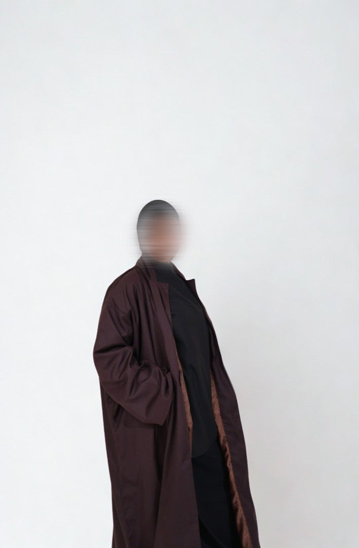 AZRA — Abaya Blazer - marron