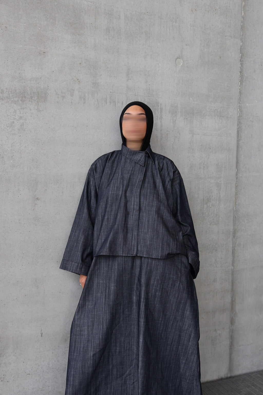 SET HAYA - denim bleu