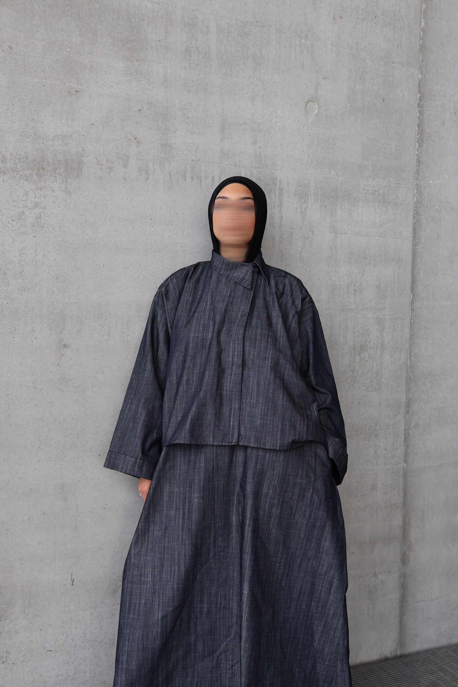 SET HAYA - denim bleu
