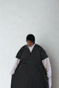 YUM — Abaya Sans Manches - polka dot