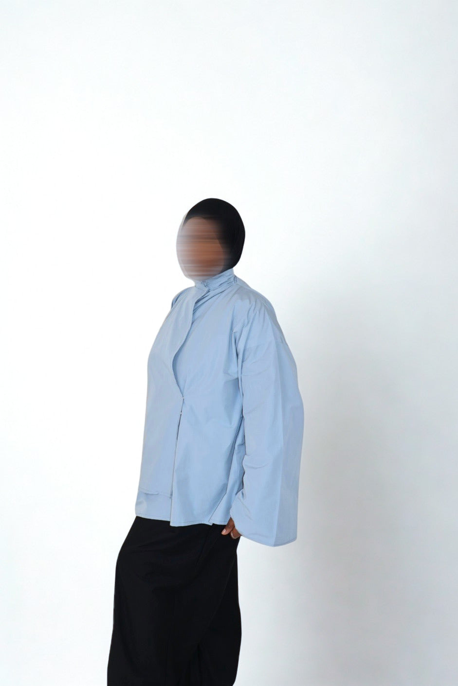 NURA — Top Déstructuré - bleu