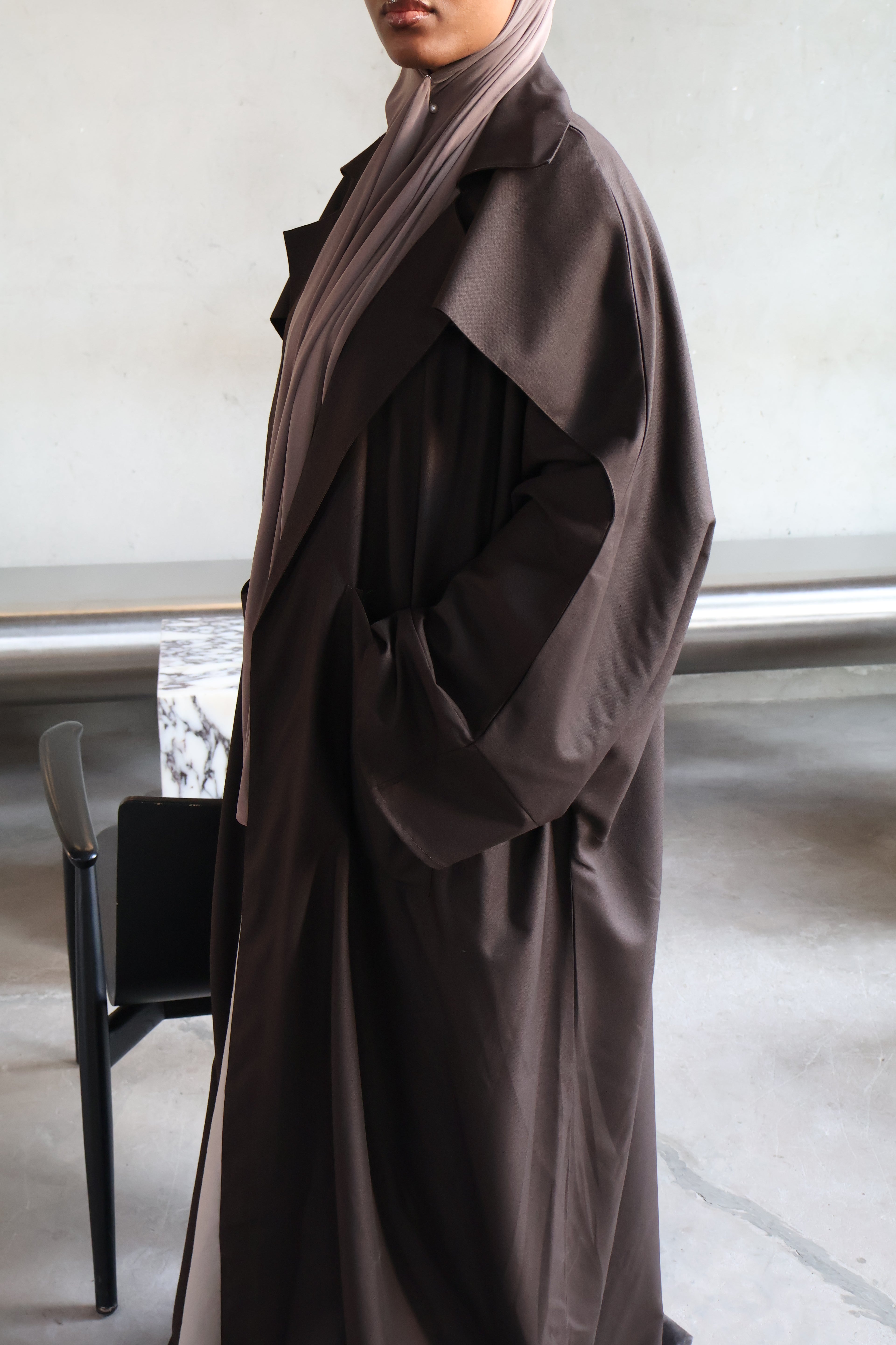 KIMONO RUH - marron